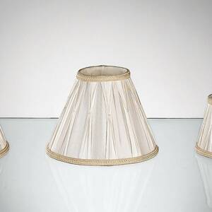 Csere lámpaernyő asztali lámpához, pliszés 23 cm