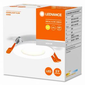 LEDVANCE Recess Slim LED süllyesztett lámpa Ø8.5cm 3000K