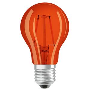 OSRAM LED lámpa E27 Star Décor Cla A 2,5W, narancs