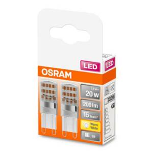 OSRAM kapszula LED izzó G9 1,9W 2700K átlátszó 2db
