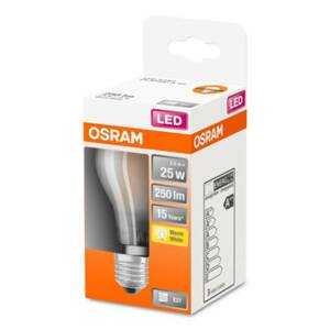 OSRAM Classic A LED lámpa E27 2,5W 2700K matt