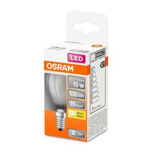 OSRAM Classic P LED lámpa E14 1,5W 2700K matt