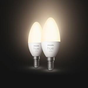 Philips Hue White 5,5W E14 LED gyertya lámpa 2db