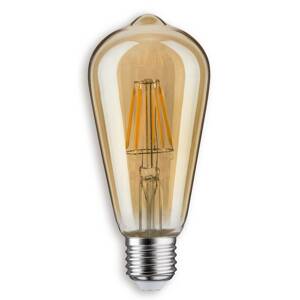 Paulmann E27 6,5W 825 LED ruszt. lámpa ST64 arany