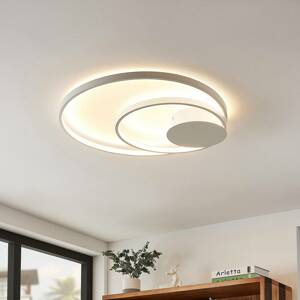 Lindby Nerwin LED mennyezeti lámpa, kerek, fehér