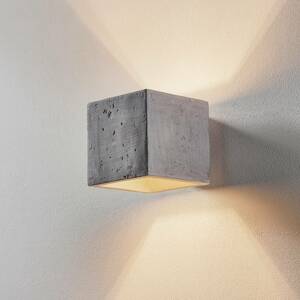 Ara fali lámpa, betonból készült kocka