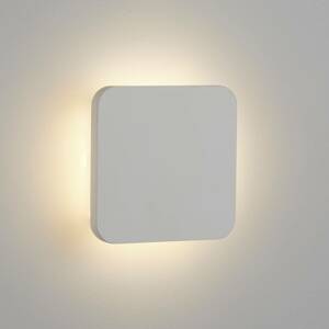 Gypsum LED fali lámpa 15x15cm fehér gipszből