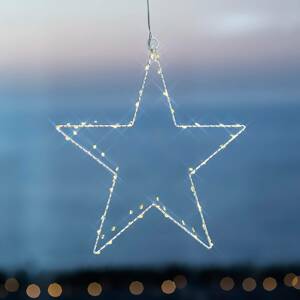 Liva Star karácsonyi díszcsillag LED fehér 30