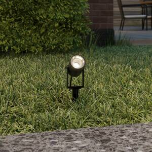 Lucande kültéri reflektor Galina, földi tüske, dugó, szürke, 11 cm