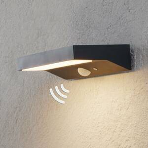 LED napelemes kültéri fali lámpa Maresia+érzékelő